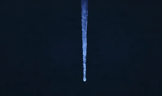  a blue icicle 