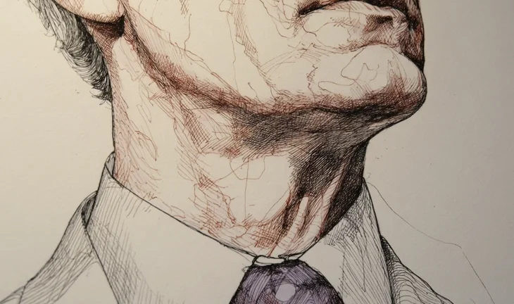 a banker's neck 